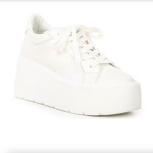 Steve Madden Glimpse Lace-Up Platform Wedge Sneakers